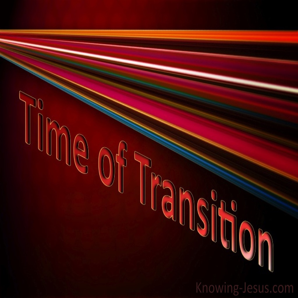 Time of Transition (devotional) (red)